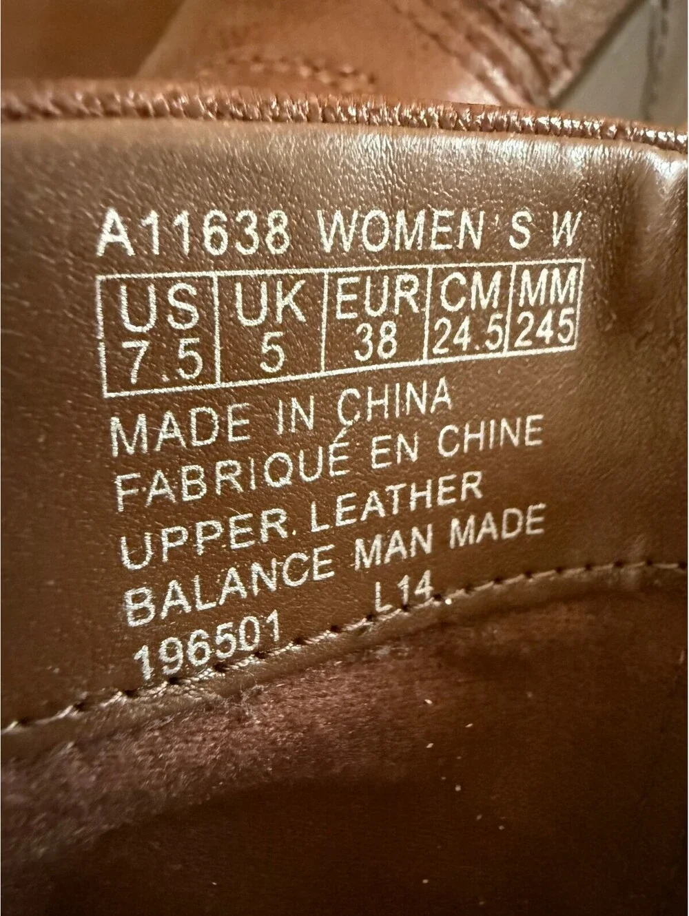 Rockport Women’s 7.5 Brown Leather Knee High Boots w/ Heels